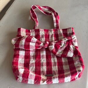 Loeffler Randall Canvas Bessie Tote with Bow 2014 collection